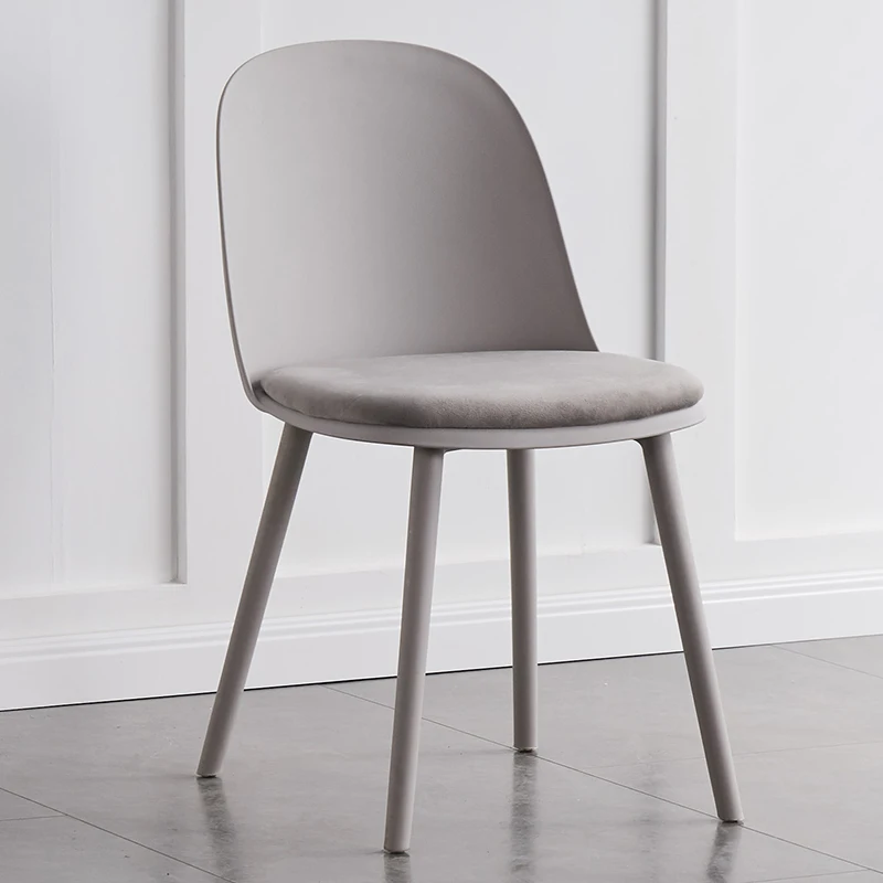 Wholesale Cheap Price Free Sample Colored Stackable Cushion Seat Plastic Restaurant Dining Chairs