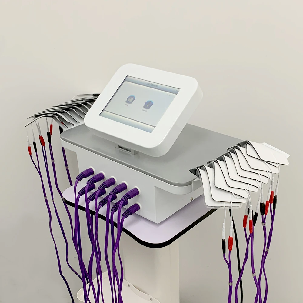 Home Use  Electrostimulator Passive Waves Russian Waves Weight Loss EMS Scuplting Electrical Muscle Stimulation