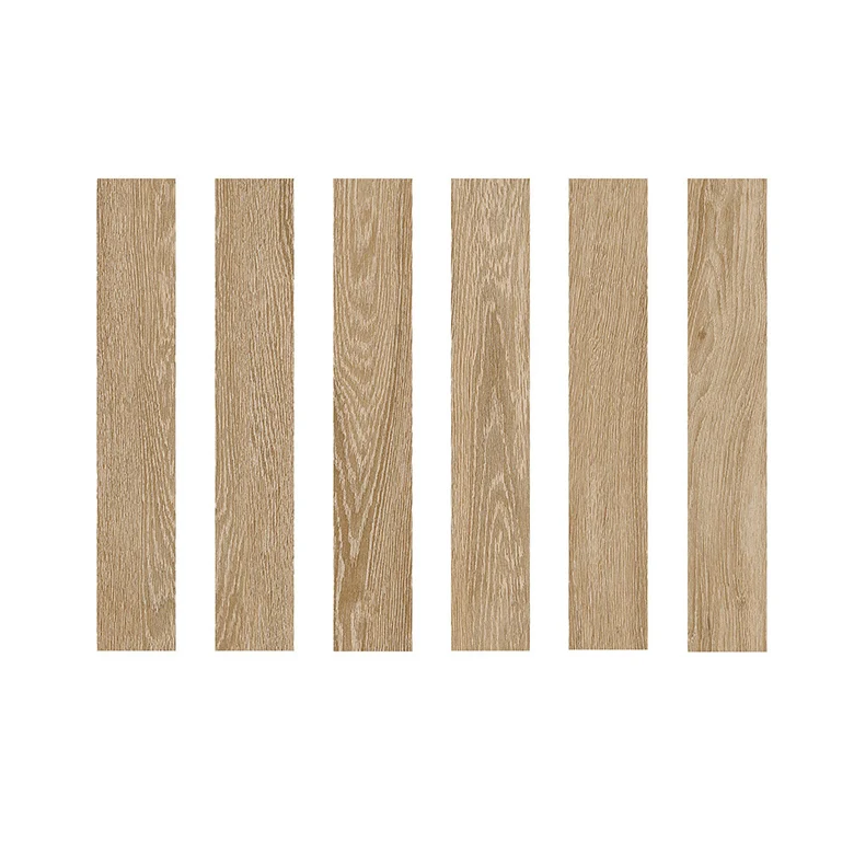 Home interior wood look wall tiles non slip matte 15x90 dark gray porcelain wooden tiles floor