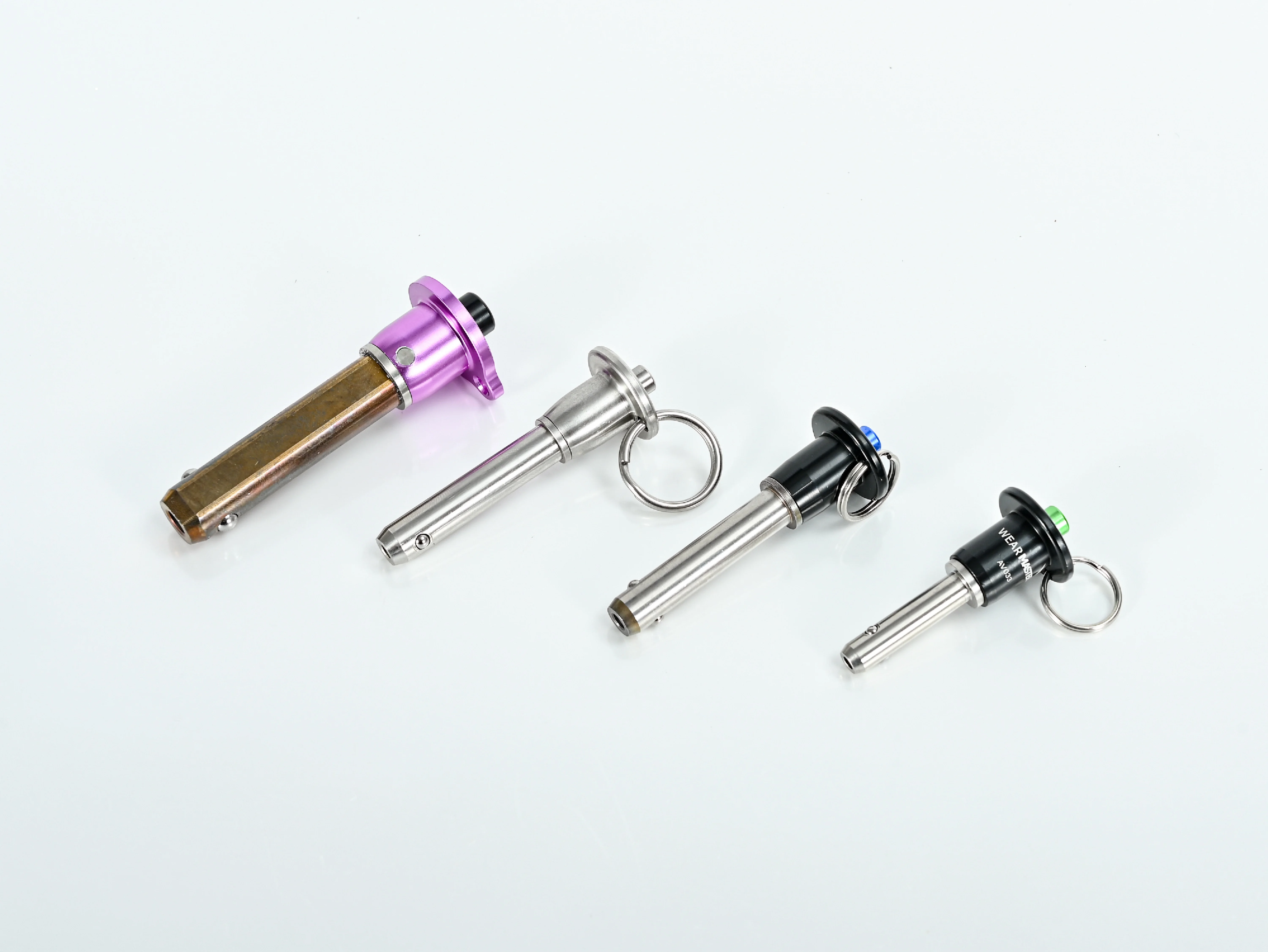 Stainless Steel Push Button Handle Quick Release Ball Lock Pin