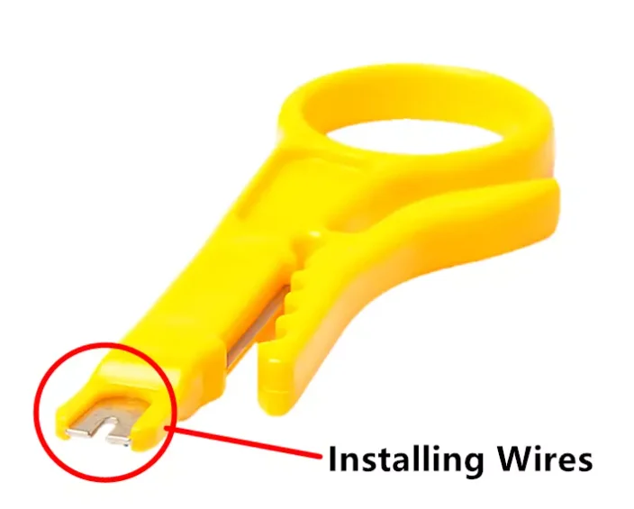 Multitool Portable Wire Stripper Knife  Cable Stripping Wire Cutter Crimpatrice Tool