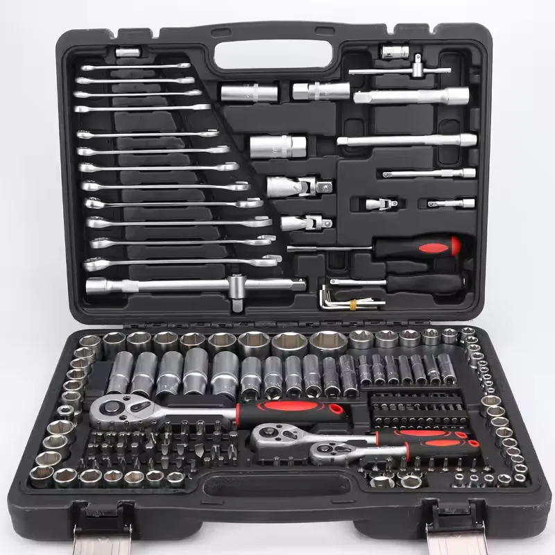 216pcs Combination Spanner Box Profession Tool Socket Set Multifunction Wrench Kit For Car Repair Other Hand Tools Sets