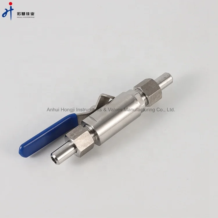 Valve Wholesale Male NPT Thread Stainless Steel Ball Valve With High Pressure