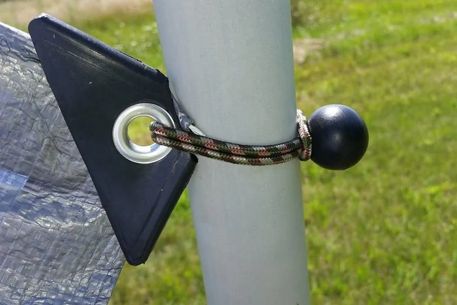 Dirt-Resistant And Durable Tarpaulin Bungee Tie Down Canopy Balls Cord Eco-Friendly