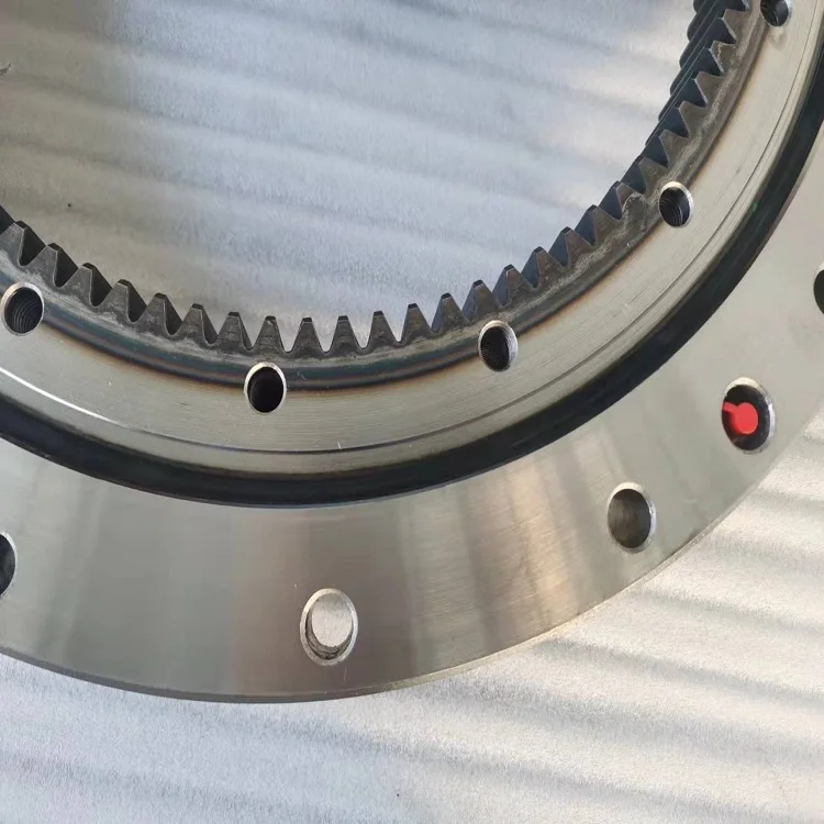 China Factory Supply Large Plate Turntable Bearing Section Slewing Ring For Excavator SH240-5