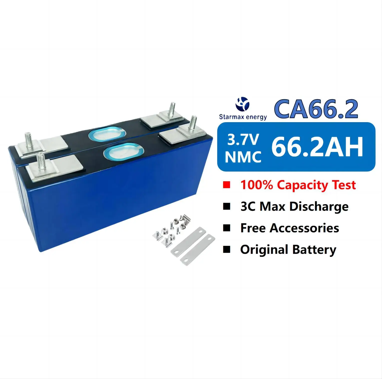 CATL 3.7V 66.2Ah Ncm Forklift Lithium Battery Cell 66.2Ah 3.7V Catl Nmc Electric Car Battery for Leaf Electric Vehicles