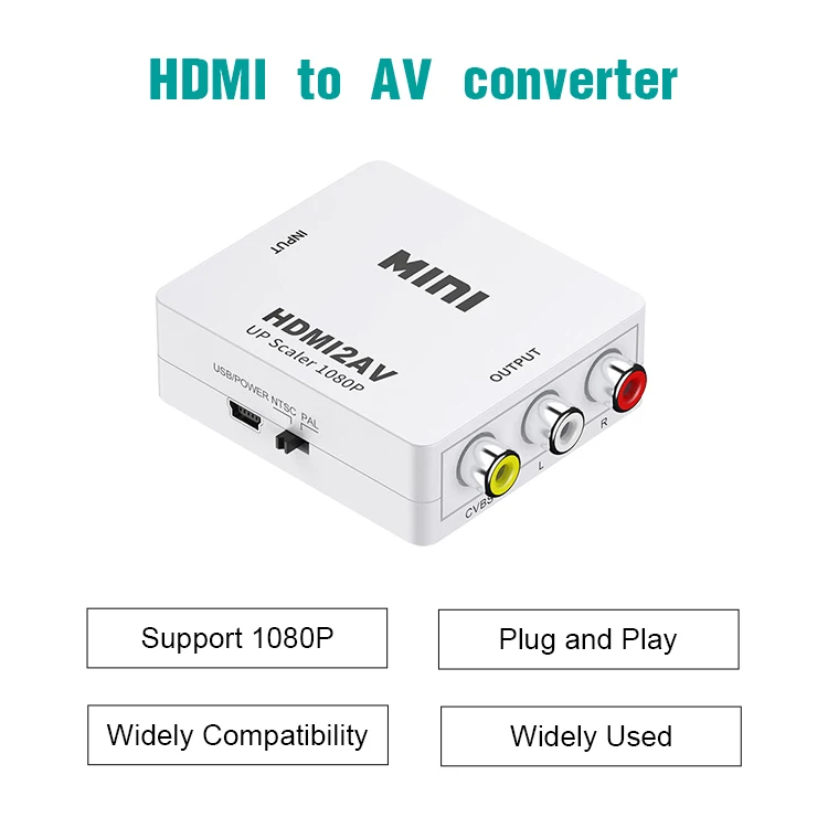 CVBS to HDMI RCA to HDMI AV Converter