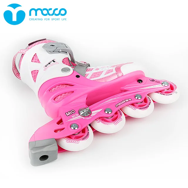 2021 Hot-selling Adjustable inline roller skate patines PP hard shell with lasting MI0 lock wheel k7 OEM soy luna beginner kids