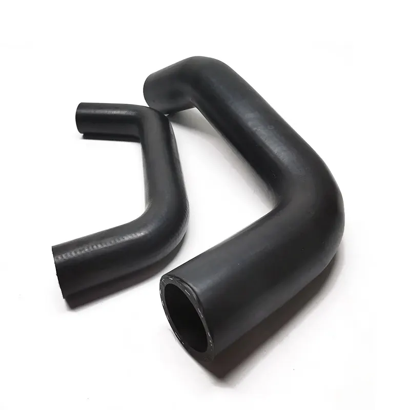 Черные промышленные волокна Плетеный резиновый EPDM локоть шланг гибкий