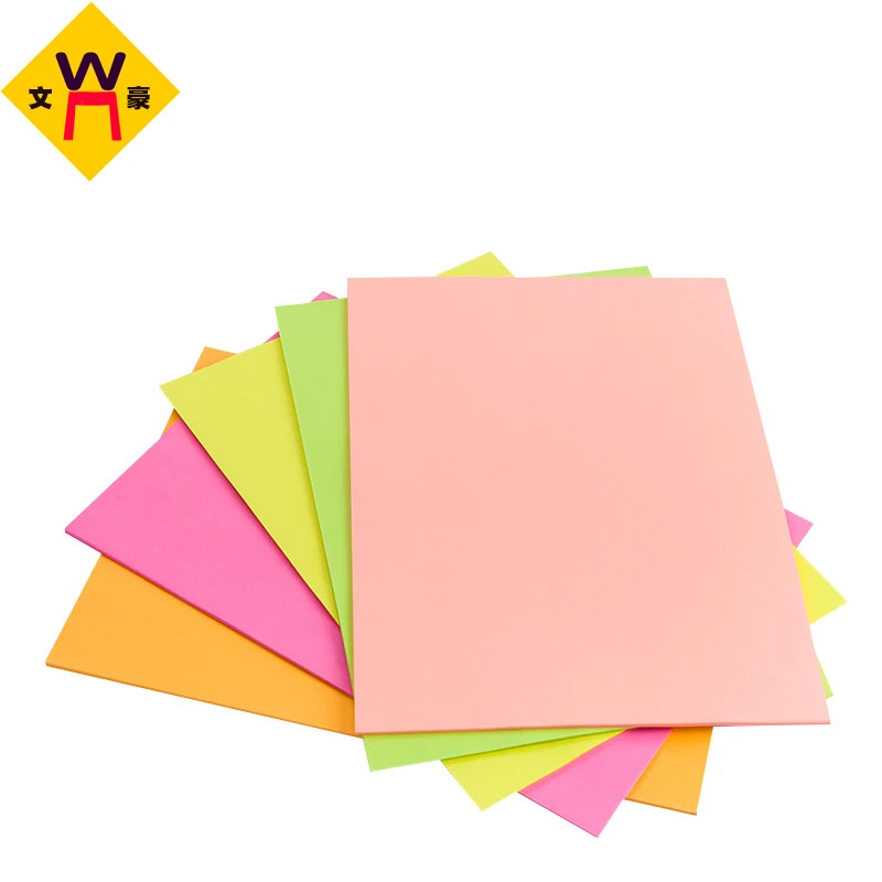 high quality phototex paper 100SHEETS colorful color paper 70g for gift or drawing