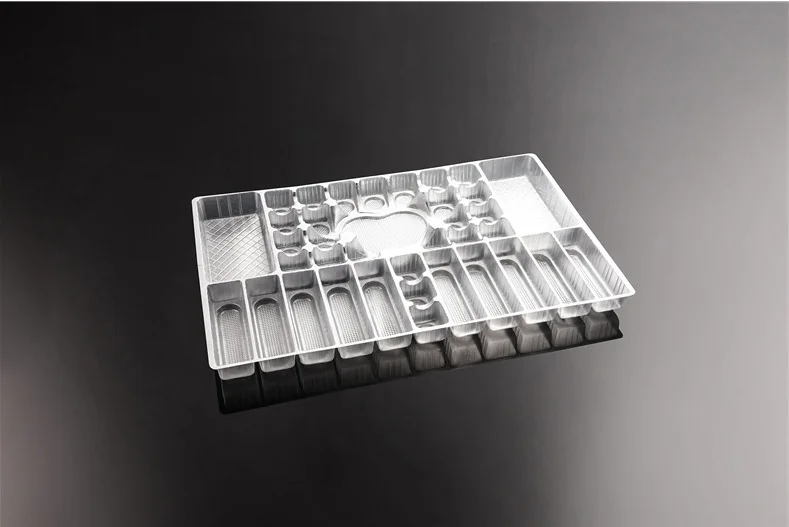 square and  heart shape blister for cupcake cake  packaging plastic food tray take away food container for  chocolate candy  set