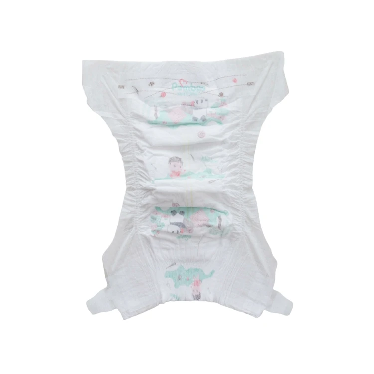 Free Sample OEM ODM Customized Soft Breathable Super Absorption Disposable Cheap Baby Diapers Nappies