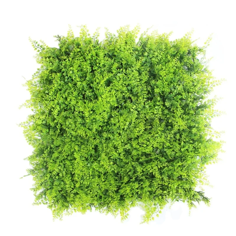 AMZ Wholesale Boxwood Artificial Grass Wall Panel Best Price Skyjade Plastic Leaf for Garden Decoration Hedge Wall Application