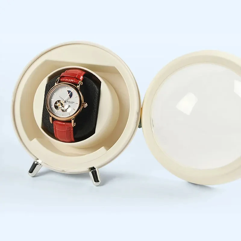 Automatic Single Watch Winder Box Automatic Cheap for Rolex Table Box USB Power Cord Battery Watch Housing Wholesale Watch Box