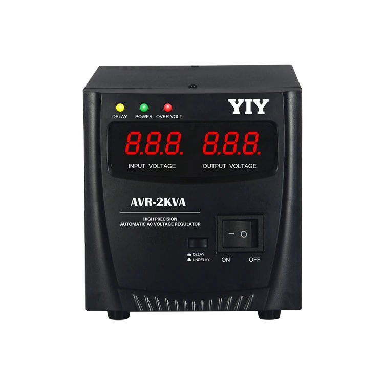 10kva fridge guard voltage protection  Regulators  Over Under Voltage Protector Digital  single phase motor type Stabilizer