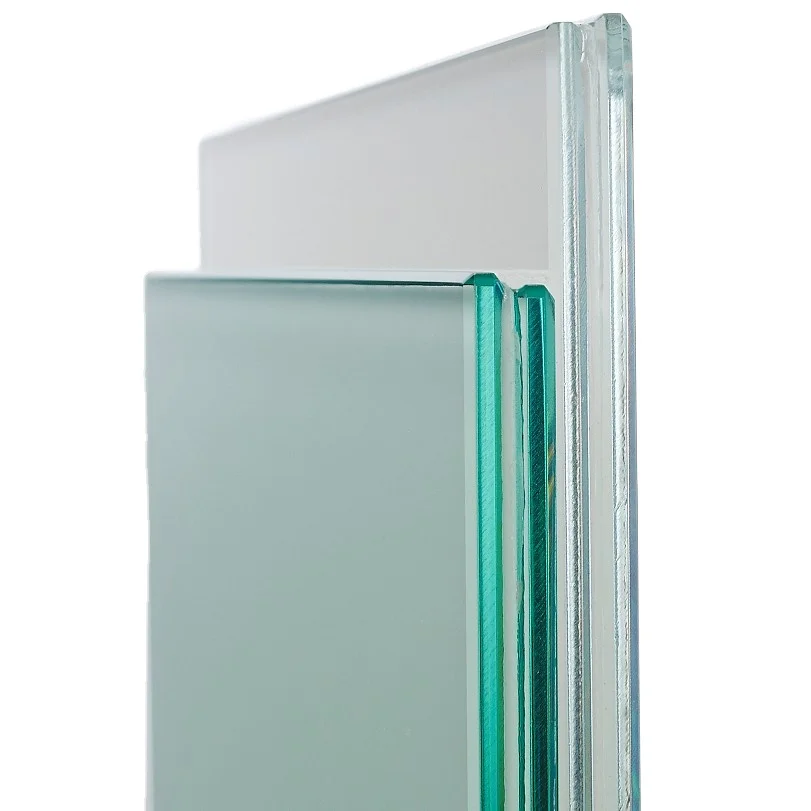 2023 high quality clear laminated tempered glass safety floor railing sandwich glass for windows door wall panels
