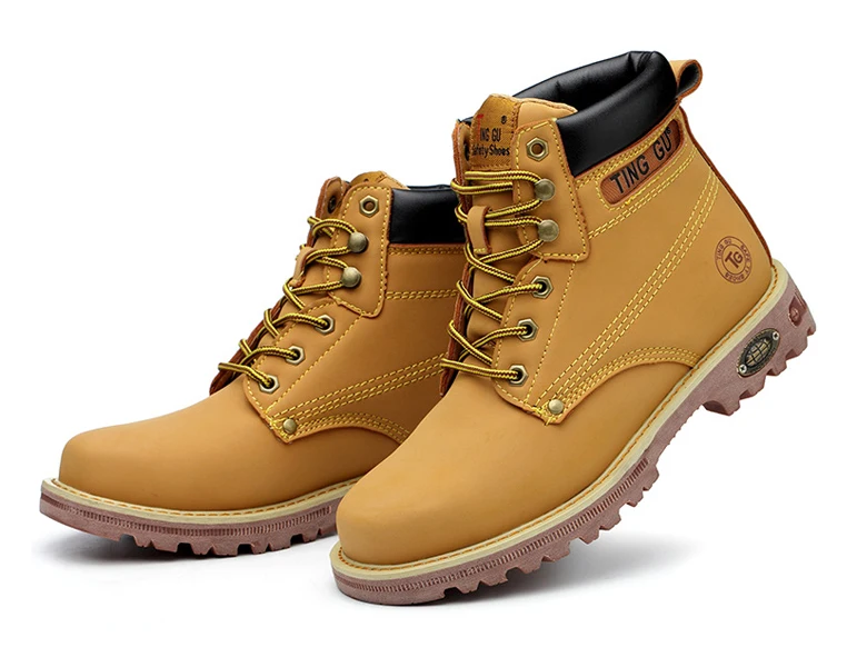 
Wholesale Trend Safety Shoe With Steel Toe Puncture Proof Anti-static Security Safety Shoe For Men 