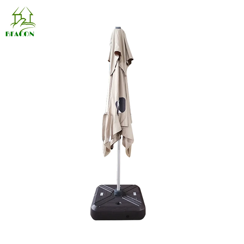 Wholesale Cantilever Umbrella Solar Umbrella & Base Led Parasols Patio Garden Outdoor Furniture Umbrellas