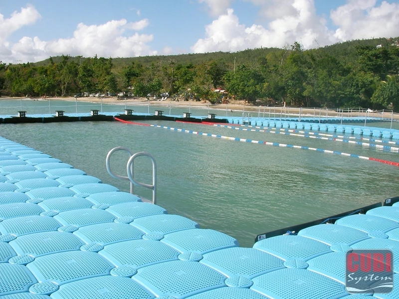 2023 Plastic Floating Pontoon Modular Floating Dock Manufacturer Floating Jetty for sale