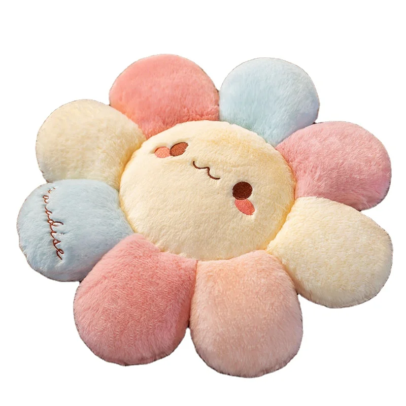 living room sofas Small Daisy Flower Pillow Cushion Floor Chair Office Plush Car Soft Cushion