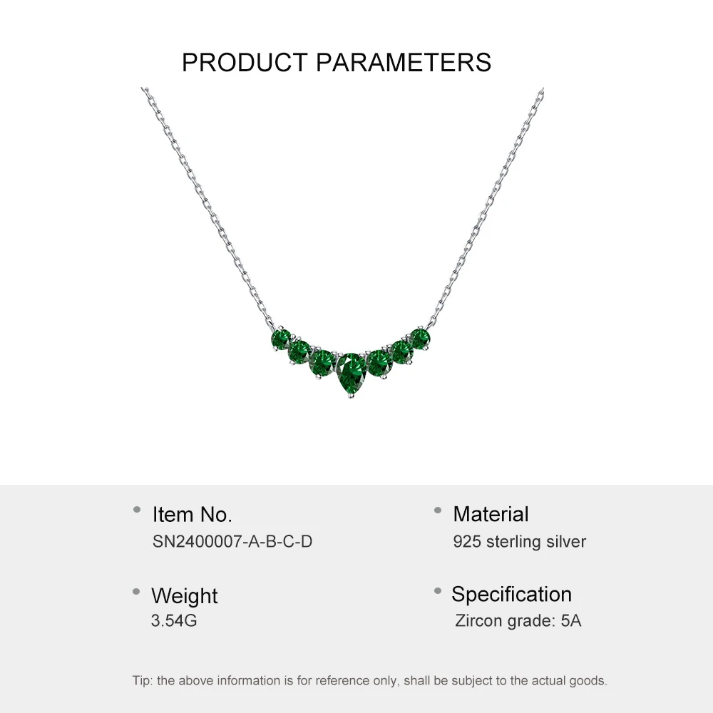 S925 Silver Versatile Rhodium Plated  Elegant Design Women Fine Fashion Dress Up  Full Diamond 5A Zirconia Tennis Necklaces