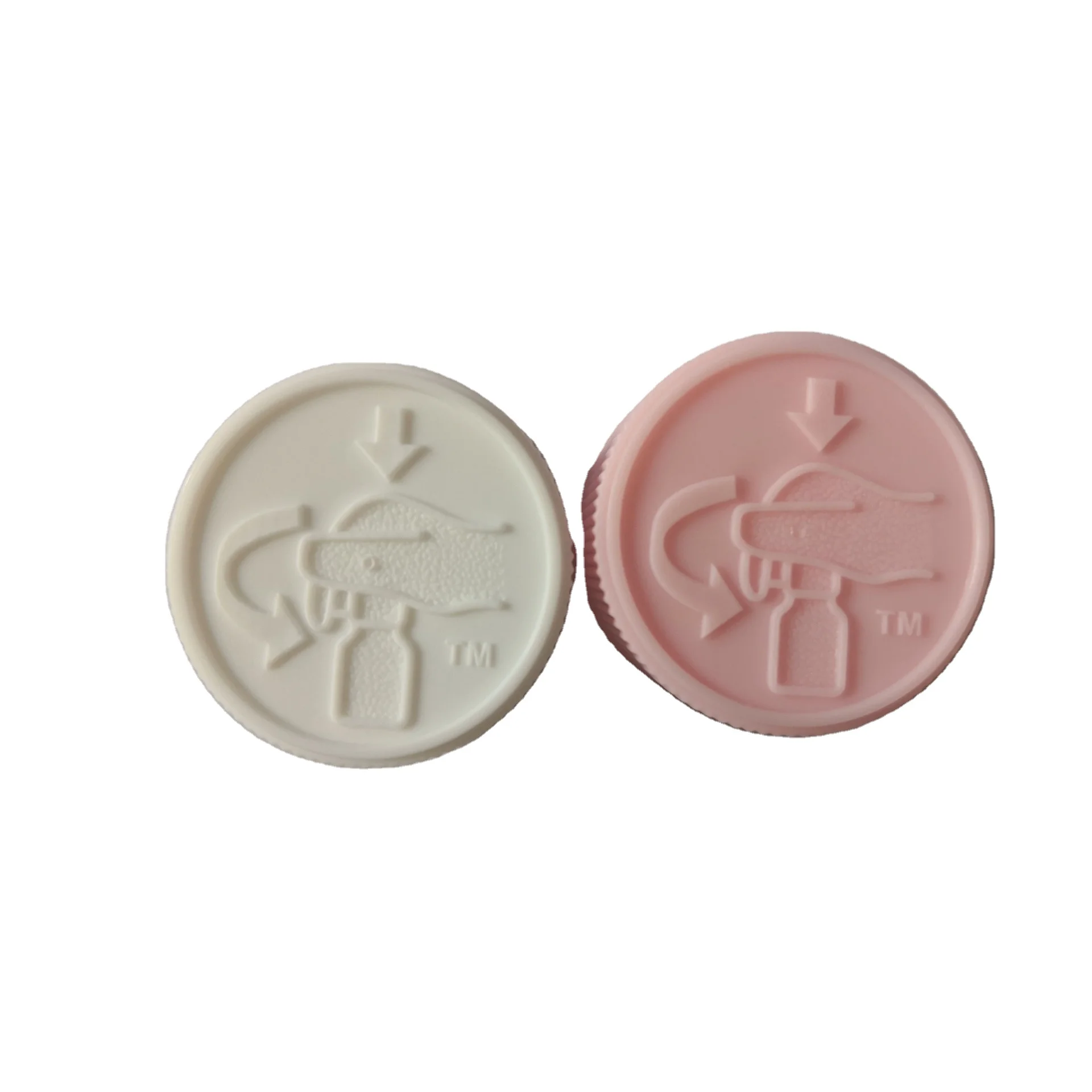 18mm 20mm 28mm Plastic Screw Cap Pe Bottle Plastic Cap  Child Proof Cap lids crc
