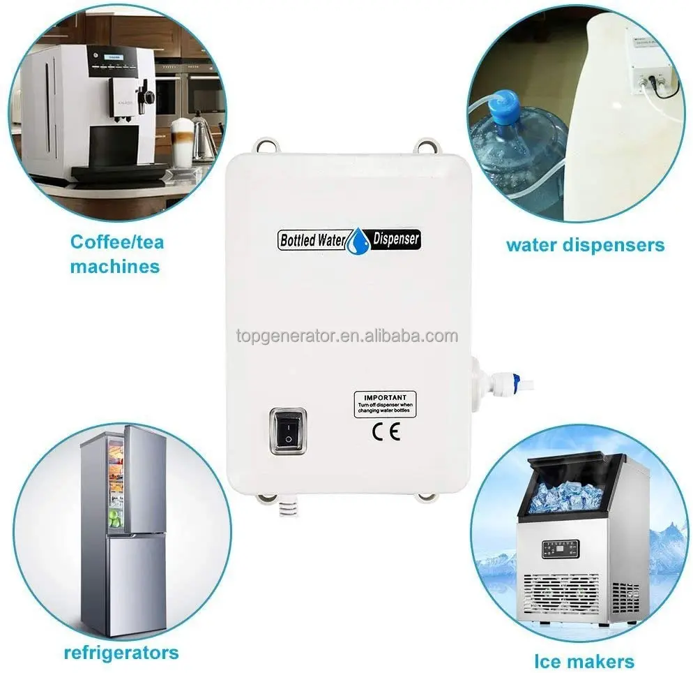 Electric Drinking Refrigerator 115v BW1000A low noise Flojet Bottled Water Dispenser Pump