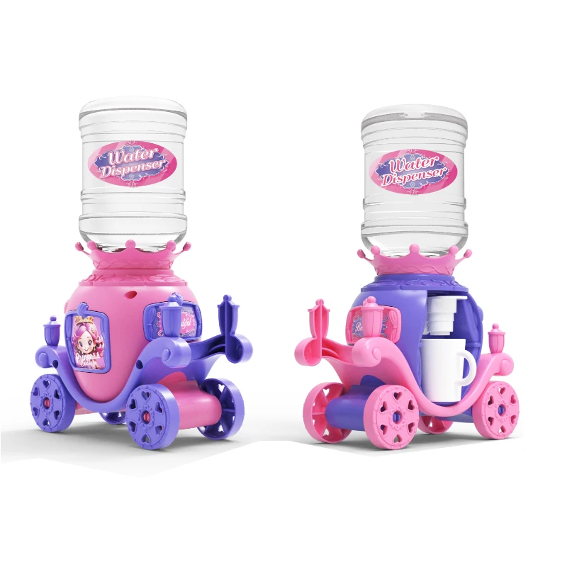 kids small cartoon princess truck sweet candy toys dispenser for girls candy toys