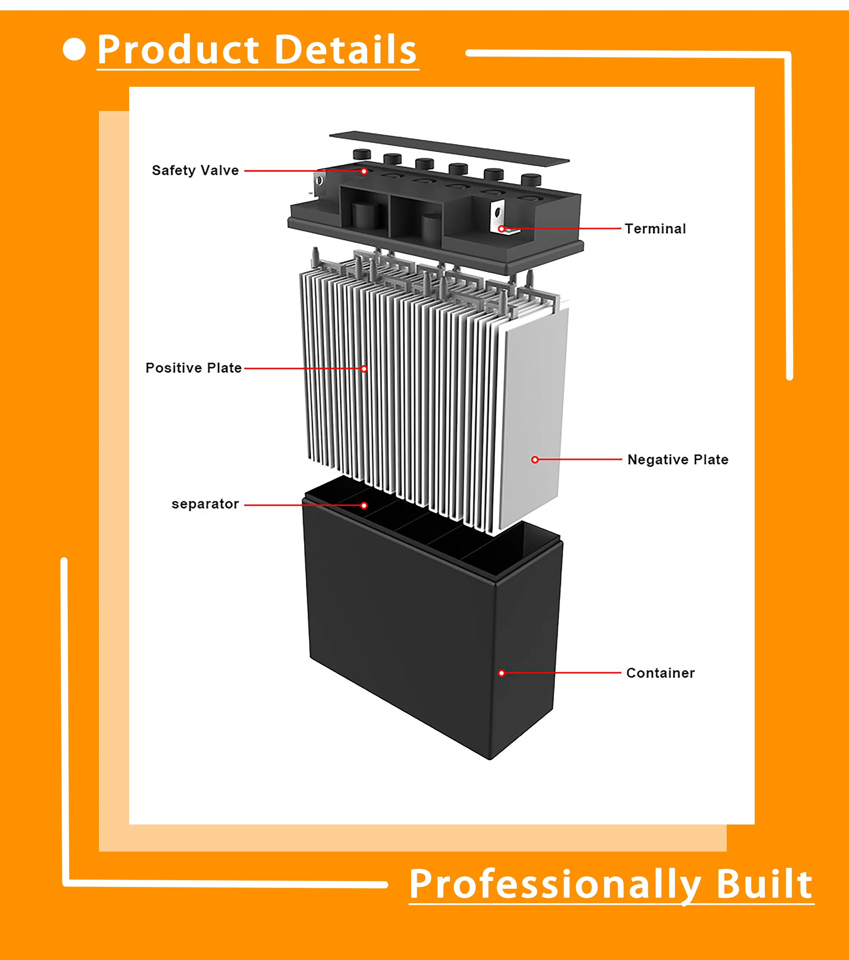 Surging Power Life KOASA NPS310 6V310AH Deep Cycle Battery Lead Acid Battery Solar Battery For Electric Power Systems