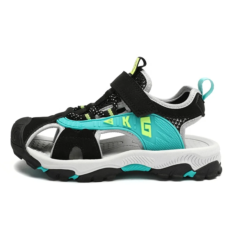 BKG бренд 2021 Новое поступление резиновые износостойкие большие дети для мальчиков и девочек Размер 27-41 детские спортивные повседневные сандалии