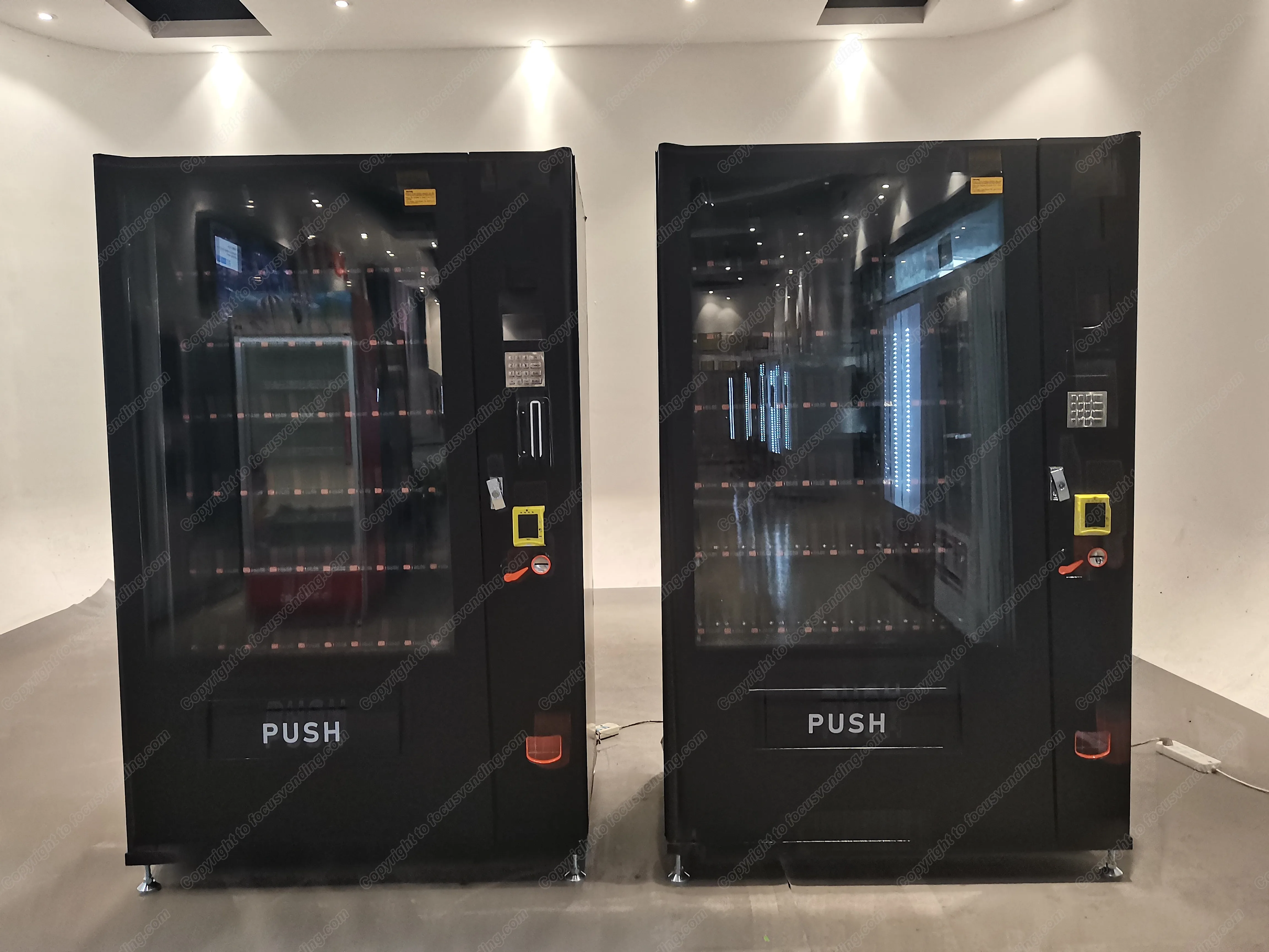 Unmanned Vending Machines  Coin&Bill&Credit Card Operated Automatic Machine china bulk  for high school use