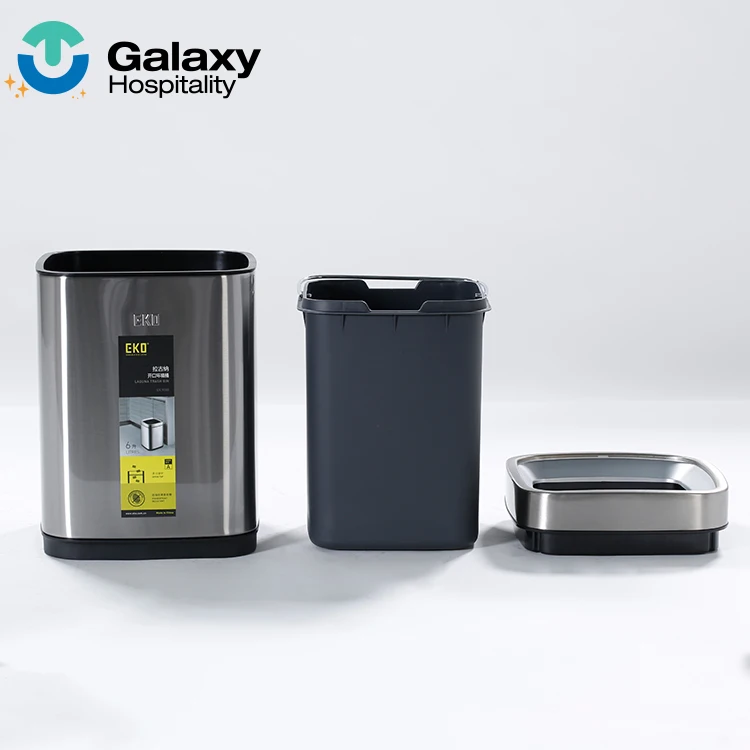 50 Liter Stainless Steel Sensor Waste Bin Electric Automatic Open Smart Infrared Sensor Large Dustbin