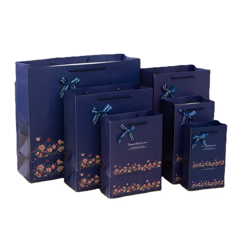 LOW MOQ Custom Logo Luxury Paper Shopping Gift Bag Paperbag For Clothing Store
