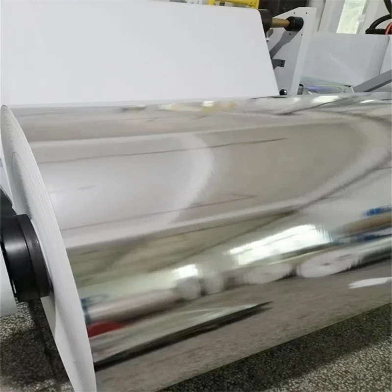 Self adhesive Label Sticker Paper A4 Pp Sticker Vinyl Self Adhesive Clear Plastic Film In Sheets  Metalized PPfor label printing