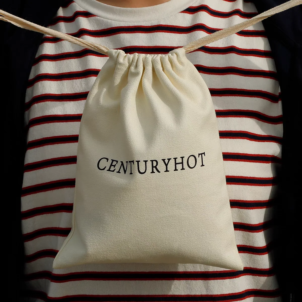 Custom Logo And Size 33x33cm cotton linen drawstring dust bag purse cotton dust bag