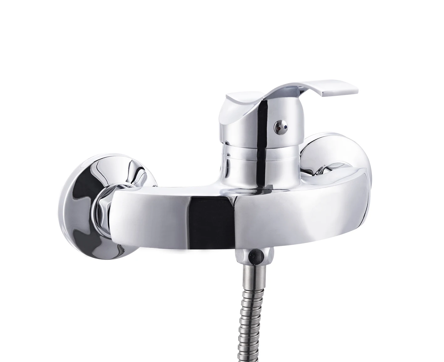 Zinc Wall Mounted Bathtub Mixer Chrome Contemporary Ceramic shower mixer set bathroom bathroom taps and shower