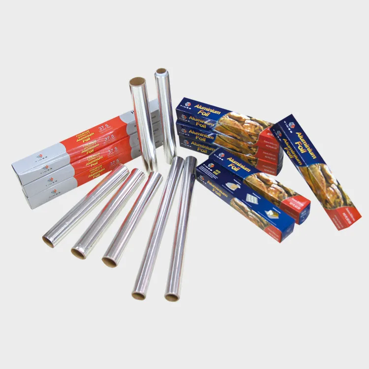 
8011 Household Kitchen Use Aluminum Foil Rolls for Cooking Packaging 