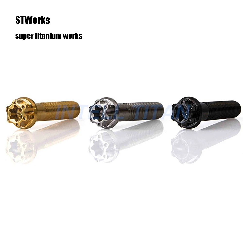 High Strength Custom Titanium Alloy Torx Bolts Custom Flange M8 Polished Bolts