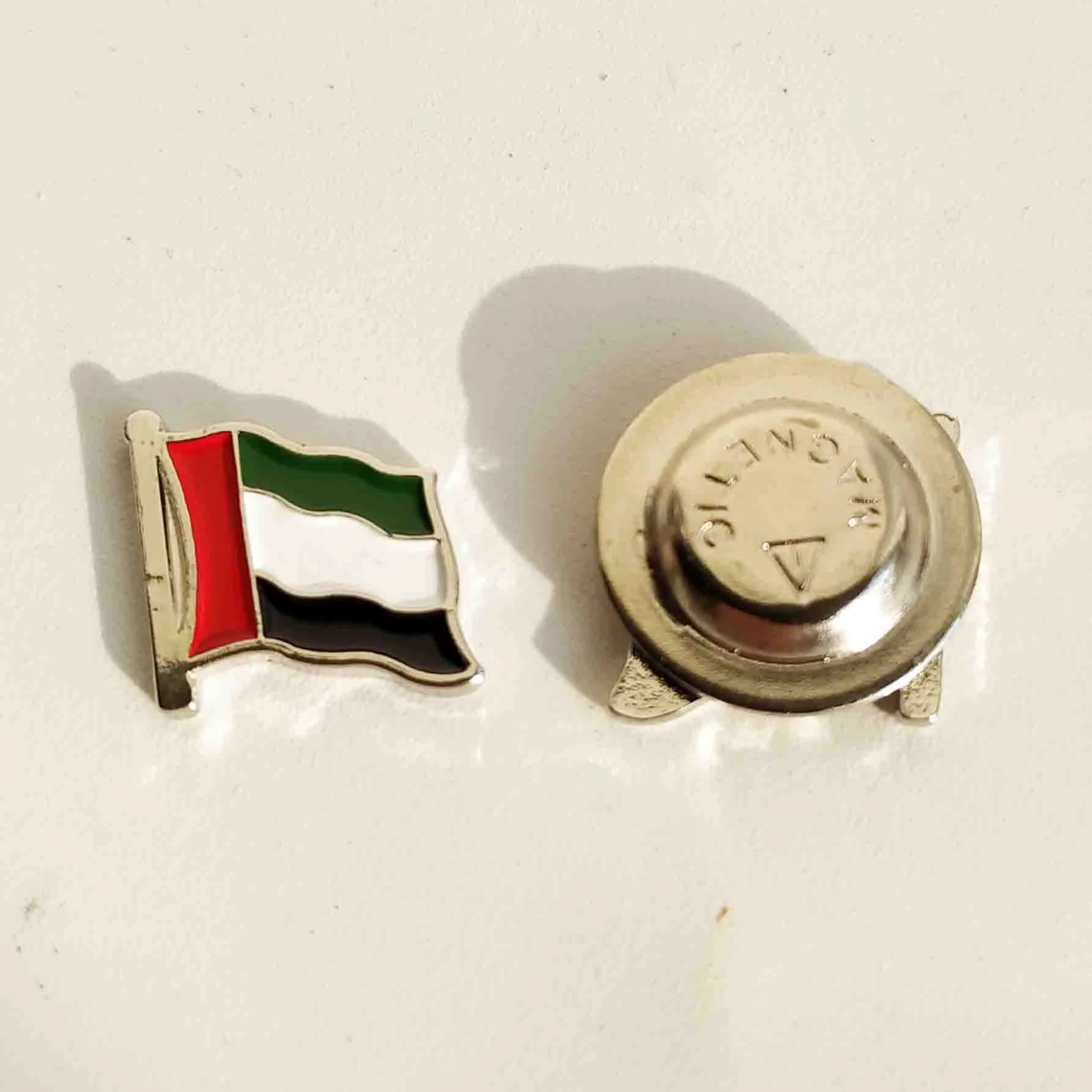 United Arab Emirates enamel flag lapel pin for UAE national day decoration