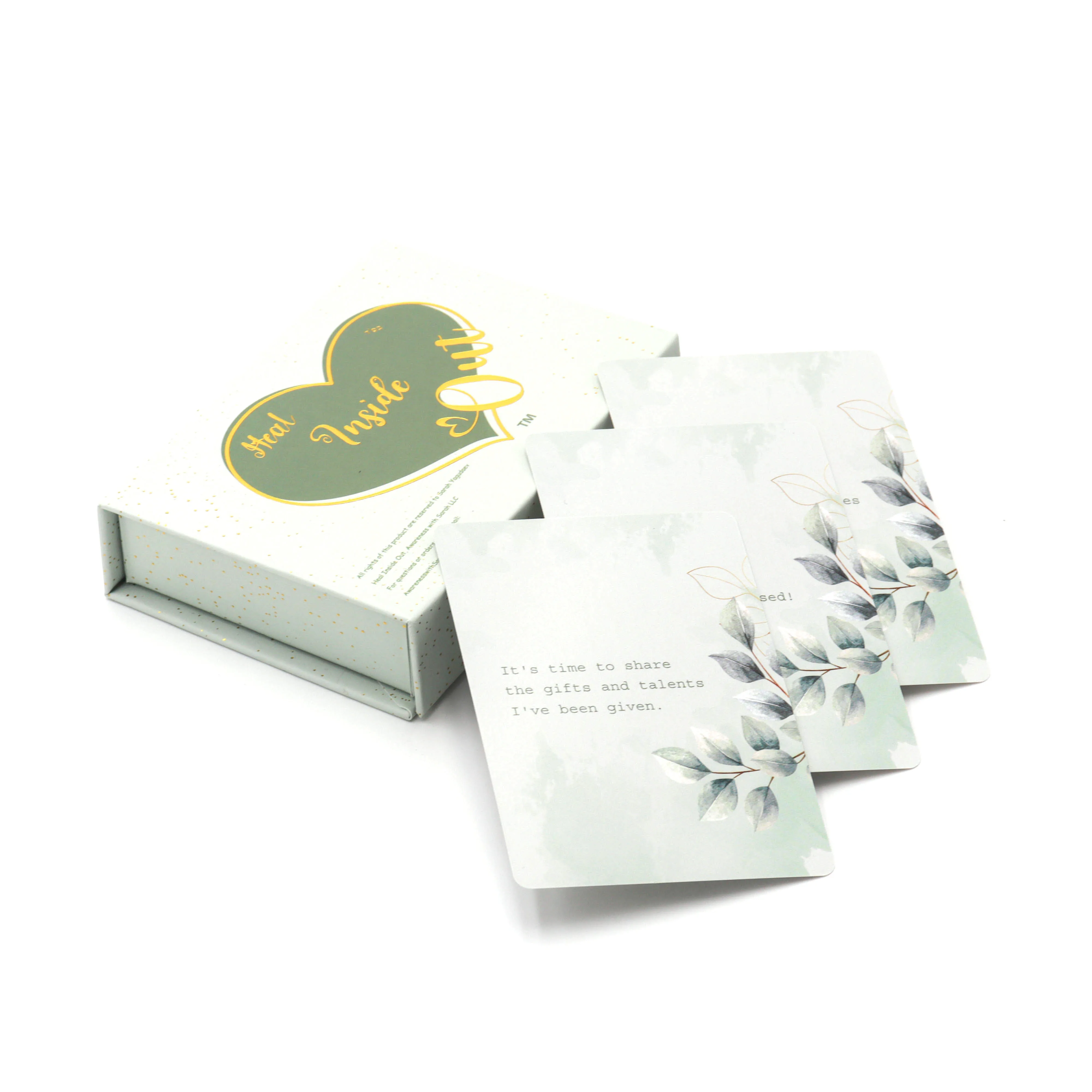 Cheap custom print Customizable Logo Custom Design Printing Mind Matter Positive Encouragement Self Love Affirmation Card
