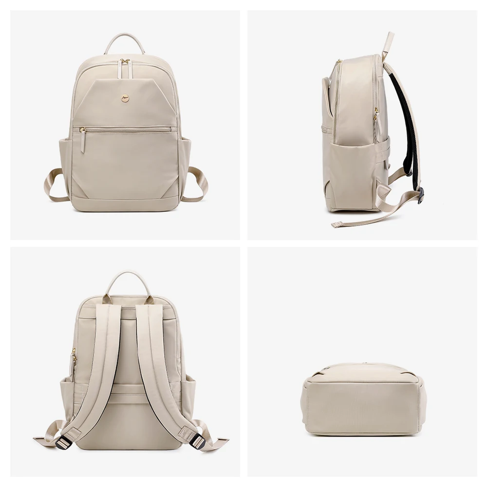 2023 Laptop Backpack Bag Large Capacity Multifunction Pink Soft Fashion Black High Quality Waterproof USB Charger Backpack Smart