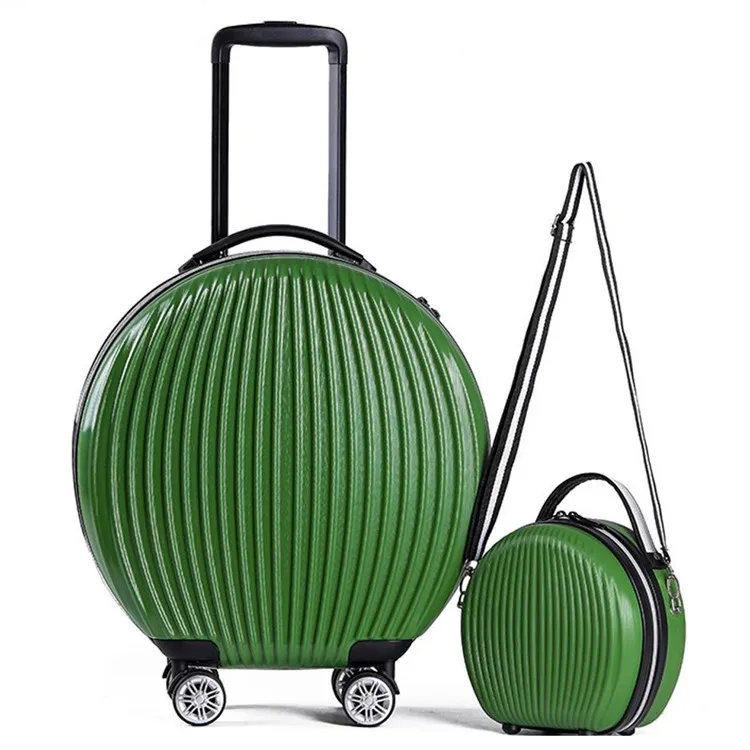 10-Green Shell Suitcase-2