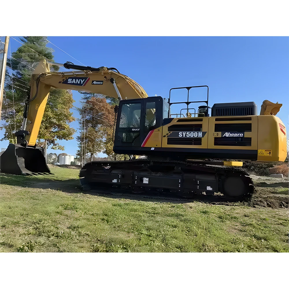Экскаваторы Sany 50t SY500H оригинальная строительная машина тяжелый гусеничный экскаватор средней мощности