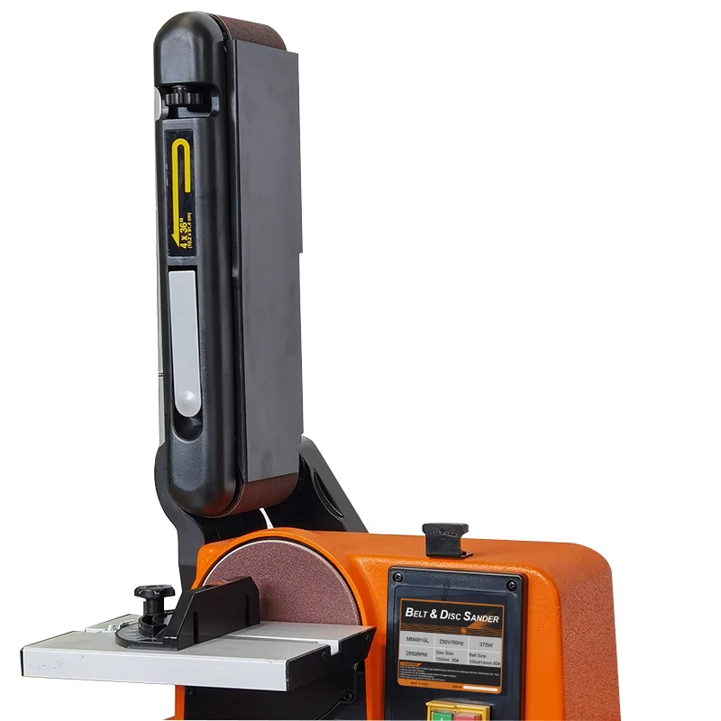 Allwin 230-240V Multi functional 2 In 1 combo benchtop 550W motor 230-240V cast aluminum base belt disc sander