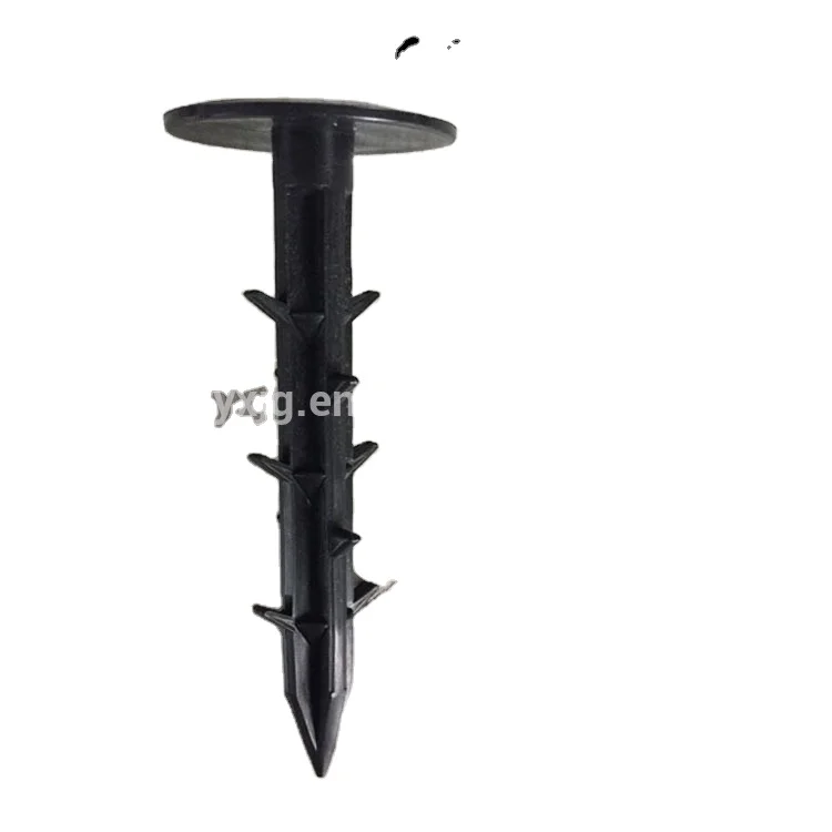 plastic iron  garden pegs