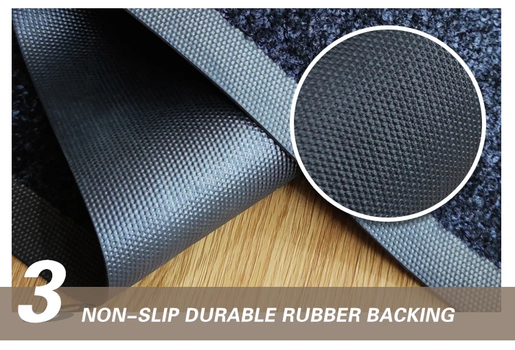 Grceline Anti Slip Custom Printed Logo Door Mat, Outdoor Floor Door Mats Large Entrance Home Doormat