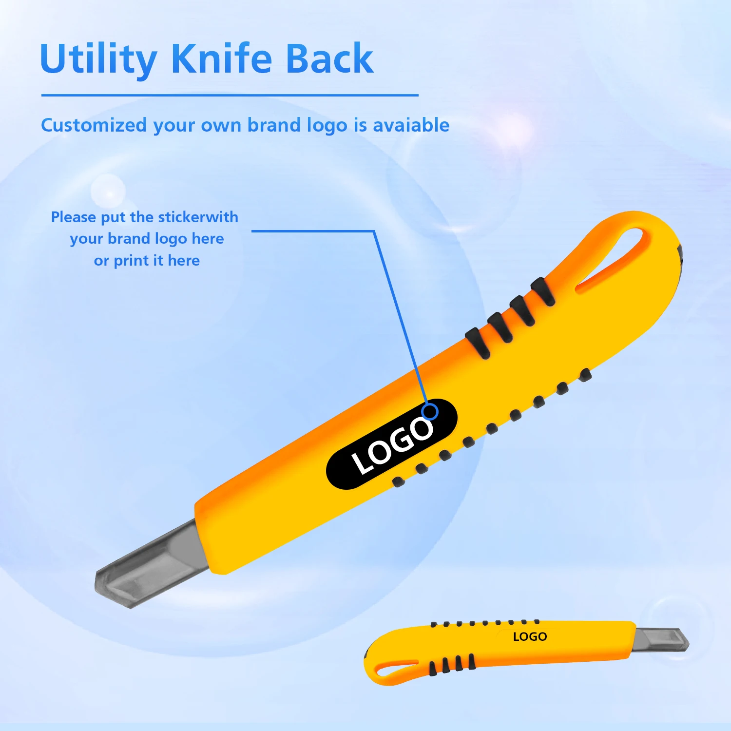 Профессиональный Универсальный нож 9 мм sk2 с защелкой нескользящая резиновая ручка для резки электрика