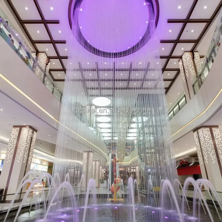 Written  Show wall water fountain digital waterfall indoor artificial waterfall fountain