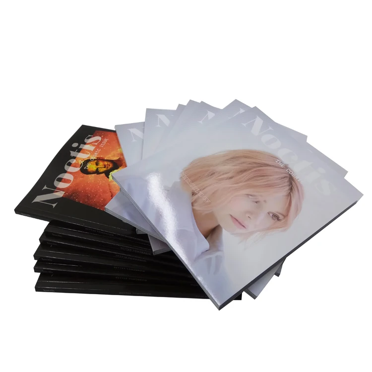 Luxury Offset Printing Glossy Magazine Fast Printing Service