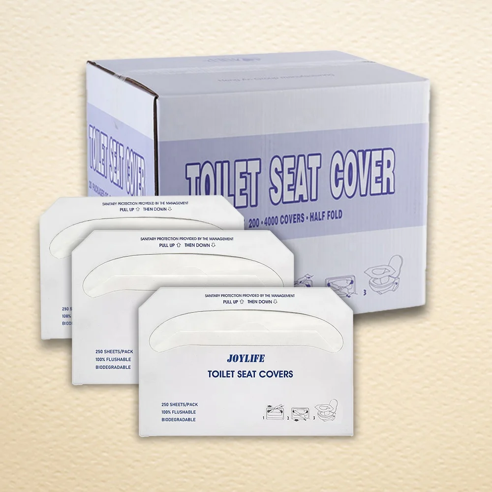 Wholesale Travel Disposable Water Soluble Toilet Seat Cover Paper